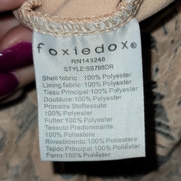 Anthropologie - Foxiedox Belinda Lace Dress NWT - Picture 7 of 8